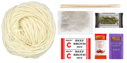 PHO: BEEF, Pholicious Authentic Instant Pho , Vietnamese Rice Noodle Soup, 4 pack / 3.6 Ounce Bowls, Ramen Alternative & Fresh Ingredients