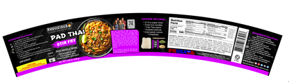 COMING January 2026 - PhoLicious Instant Pad Thai, Thai Rice Noodle Stir-Fry Bowl, Single Serve 5.08 oz, Gourmet Meal, Authentic Flavors & Fresh Ingredients, As Seen On Shark Tank
