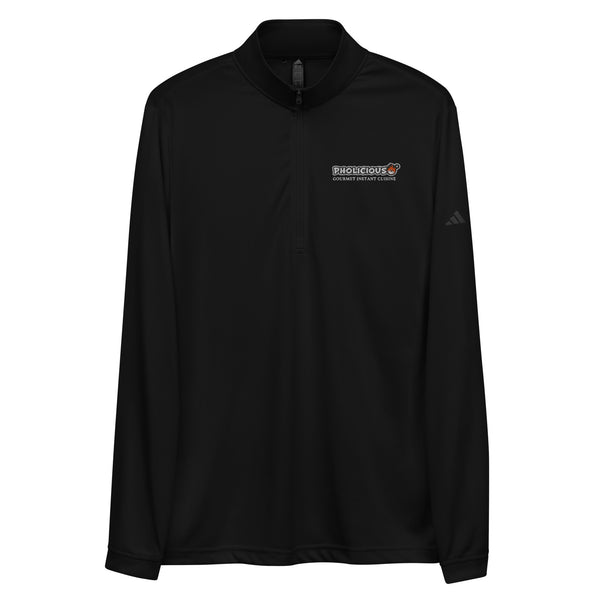 PhoLicious Quarter zip pullover - Logo packaging