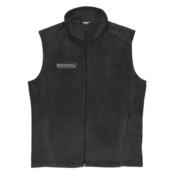PhoLicious Men’s Columbia fleece vest - LOGO packaging