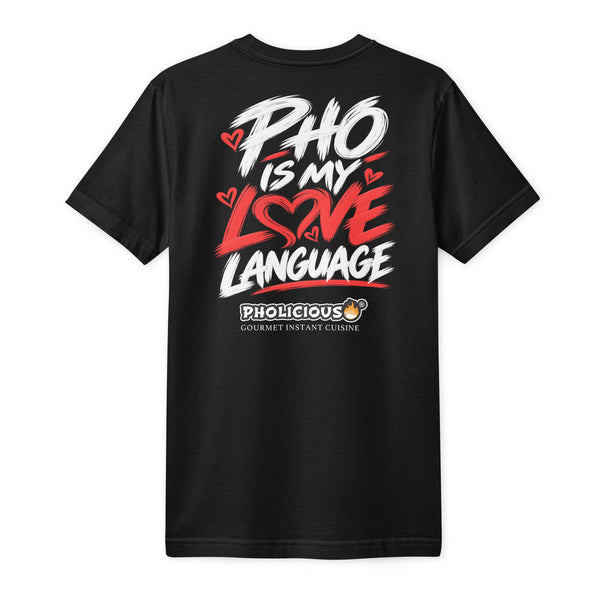 PhoLicious Fine Jersey T-Shirt - Love Language packaging